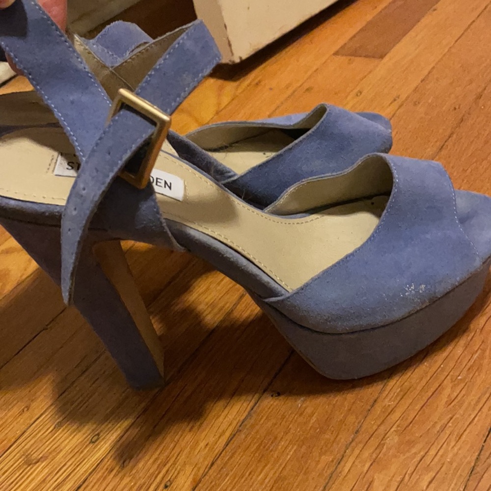 Purple Steven Madden Heels